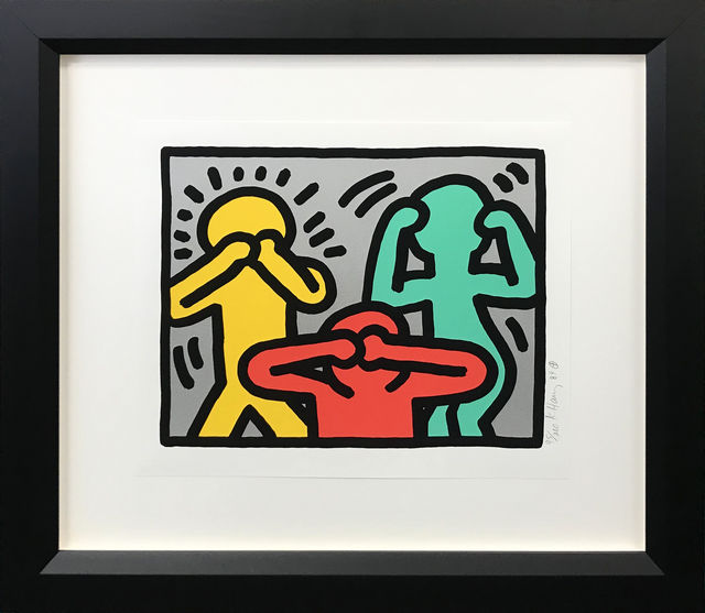 Keith Haring - POP SHOP III (3), 1989 SCREENPRINT